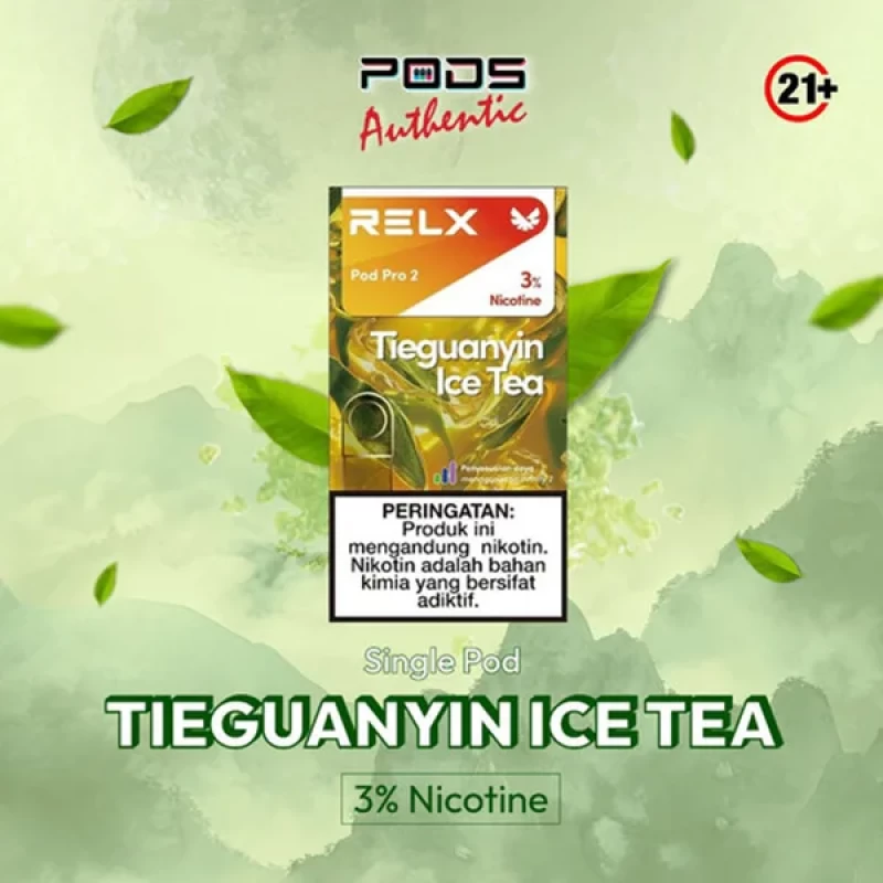 relx悅刻拋棄式菸彈-鐵觀音口味