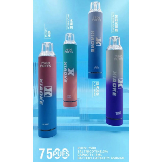 XIAOKE 梟客拋棄式電子煙 7500口