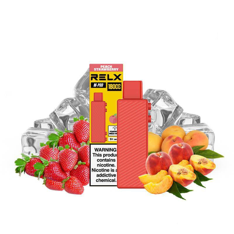 relx Creator積木煙彈18000 puffs電子煙-水蜜桃草莓口味