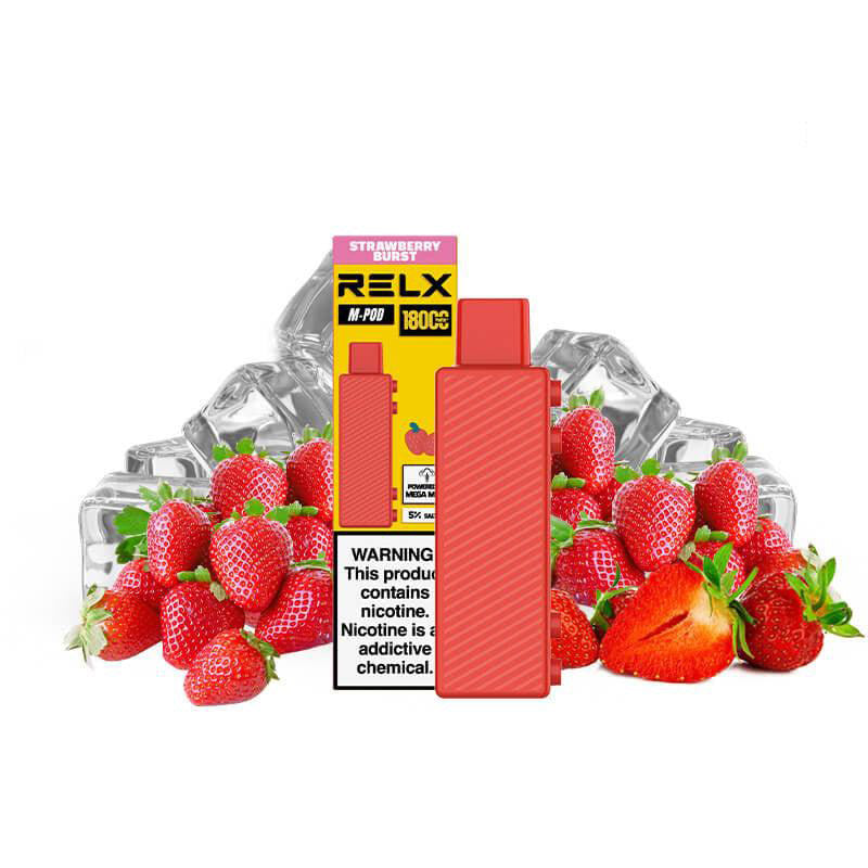 Relx Creator樂高積木煙彈18000 puffs電子煙-草莓口味