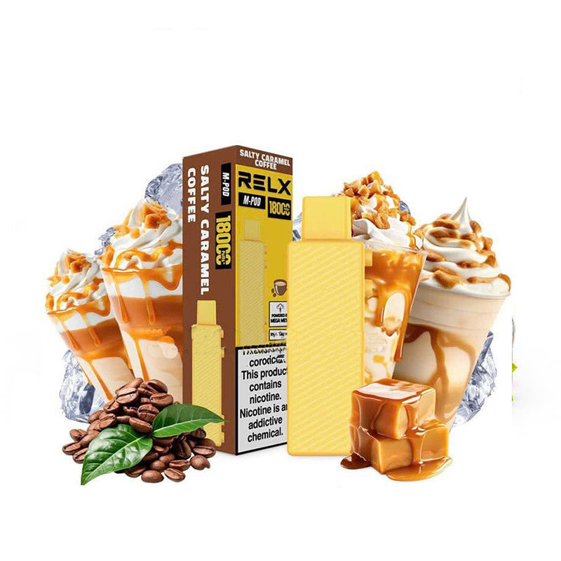 Relx Creator樂高積木煙彈18000 puffs電子煙-焦糖咖啡口味